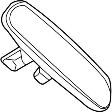 Mopar 57010495AC Interior Rear View Mirror