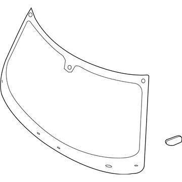 Mopar 68102844AB Windshield-Shipping Assembly - 30 Lite