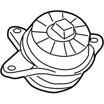 Hyundai 21812-3N950 Insulator-Hydraulic, RH