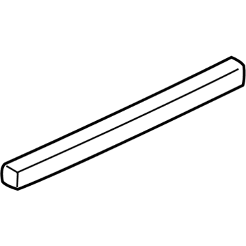 GM 10414617 Weatherstrip-Front Side Door Auxiliary <Use 1C5K*Neutral