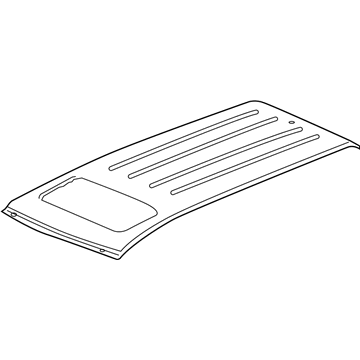 Honda 62100-TK8-A60ZZ Panel, Roof
