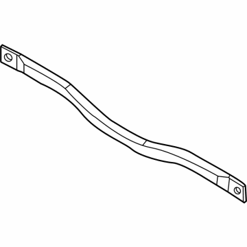 Kia 55495R0000 BAR-REAR CROSS MEMBE
