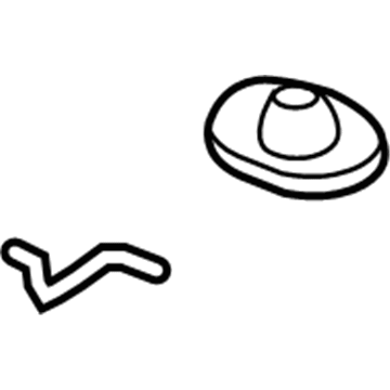 Hyundai 98960-2B000 Hose & GROMMET Assembly-Rear WASHE