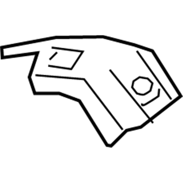 GM 22999594 Inner Wheelhouse Extension