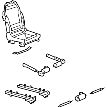 GM 20836930 Seat Frame