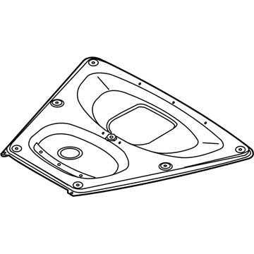 BMW 31-10-2-283-032 Reinforcement Plate