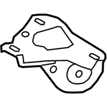 BMW 33-30-6-799-089 Bracket, Trailing Arm Left