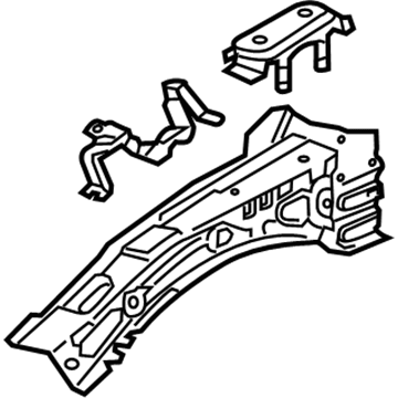 GM 23445238 Upper Rail