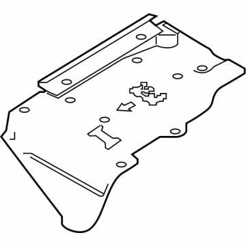 Nissan F4860-6CAAH Bracket Assembly-Battery Mounting