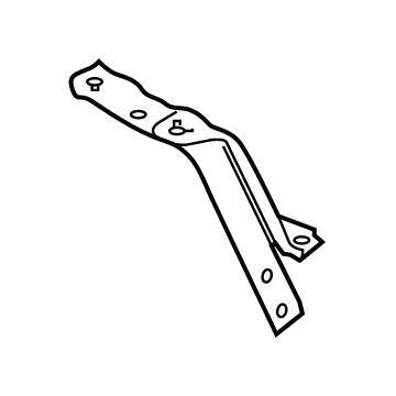 Nissan F4160-6CAAH Bracket-Battery Support