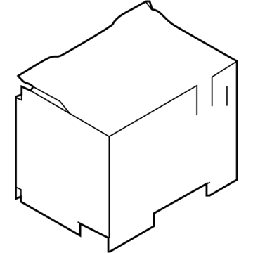 Nissan 24431-6CA2B COVER-BATTERY