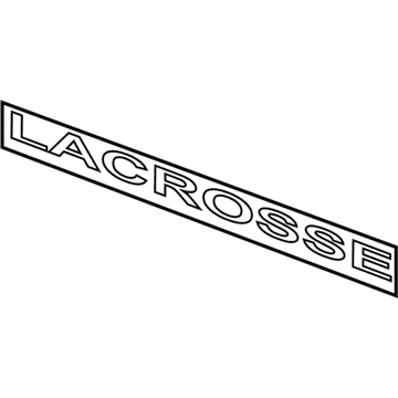 GM 90766828 Nameplate