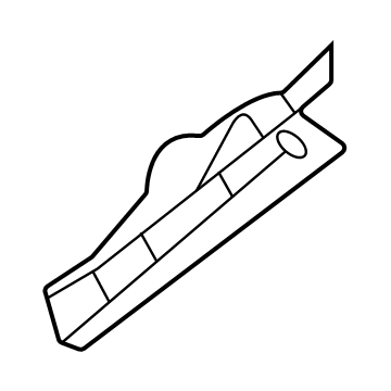 Nissan F4130-6SAMA Hoodledge-Lower, Front RH