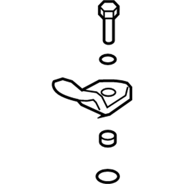 Kia 898503K000VA Holder Assembly-Child Rest