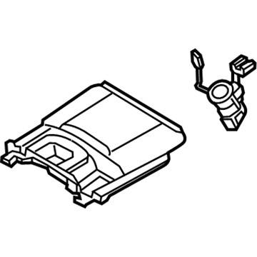 Hyundai 84550-3N000-RAL Tray Assembly-Ash, Front