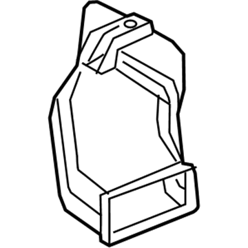 GM 13367314 Duct-Front Intake Air