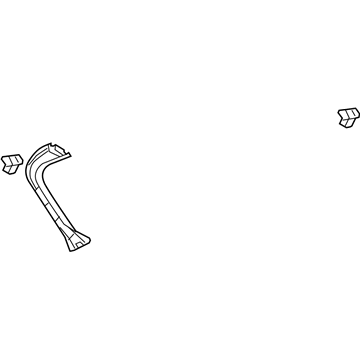 Lexus 67938-78010-C0 Garnish, Back Door Side