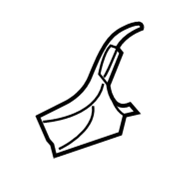 Infiniti 87325-4HA3A Finisher Assy-Cushion, Front Seat RH Rear