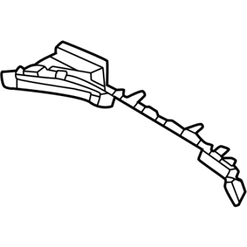 Hyundai 97480-CW030-NNB DUCT ASSY-SIDE AIR VENT, LH