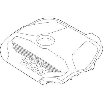 BMW 11-14-8-656-447 COVER, ACOUSTIC