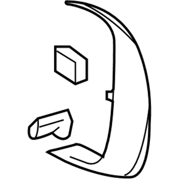 GM 15818636 Wheel Opening Molding