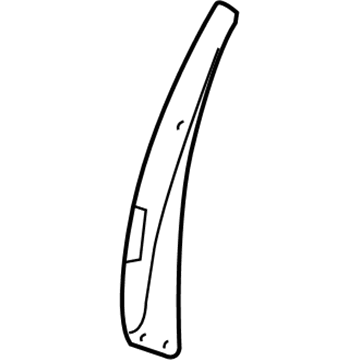 GM 20837877 Wheel Flare