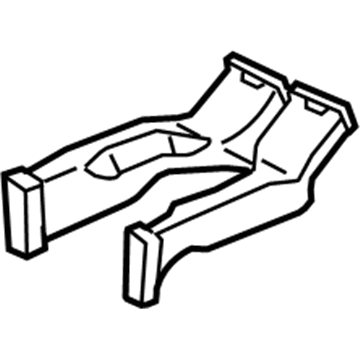 Acura 83410-SEP-A00 Duct Assembly, Rear Vent