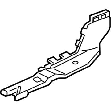 Honda 83331-SDN-A00 Duct, R. RR. Heater