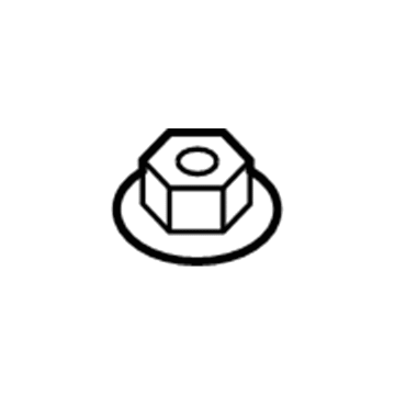 BMW 07-11-9-904-670 Flange Nut