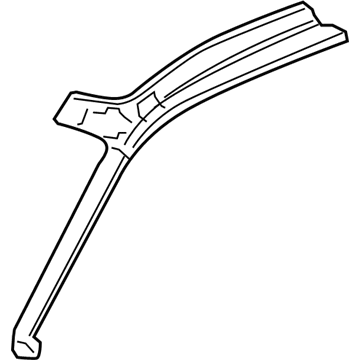 Nissan 76304-6AV0A Rail-Side Roof, Inner RH