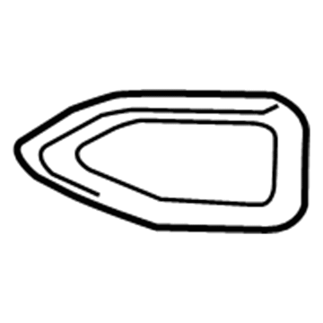 Lexus 81481-78010 Cover, Fog Lamp, RH
