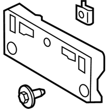 Lexus 52114-78090 Front Bumper Extension Mounting Bracket