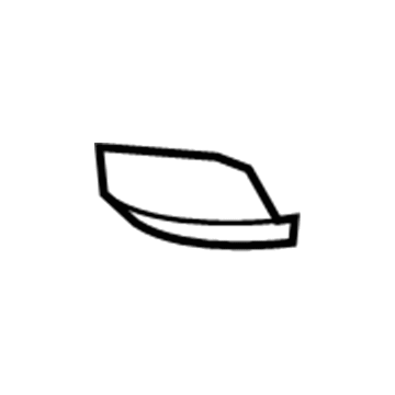 Lexus 52467-78901 Cover, Front Bumper Guard