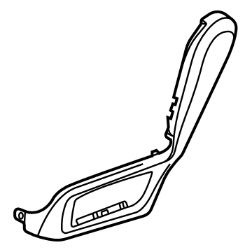 BMW 52-20-7-942-885 SIDE COVER, LEFT
