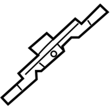 GM 11601763 Weatherstrip Pillar Trim Clip