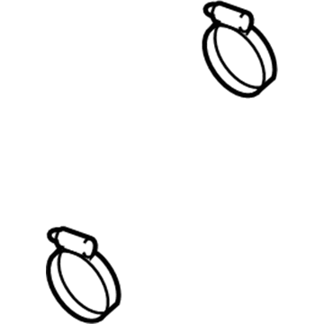 GM 94530096 Upper Hose Clamp