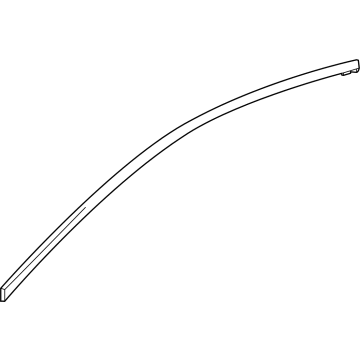 Toyota 75753-02010 Frame Molding