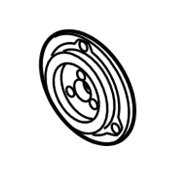 Ford 8L3Z-19D786-A Clutch Plate & Hub Assembly