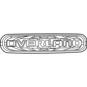 Mopar 68377435AB Nameplate