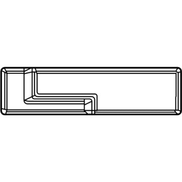 Mopar 68505907AA NAMEPLATE-LIFTGATE