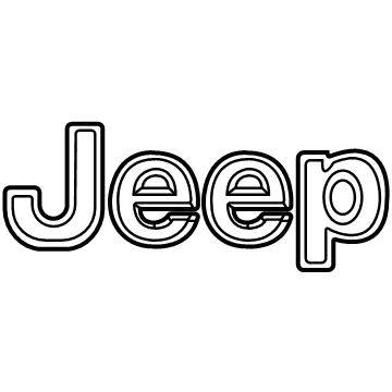 Mopar 68488660AA NAMEPLATE-LIFTGATE