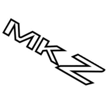Ford 7H6Z-5442528-B Nameplate