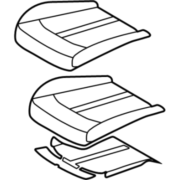 Hyundai 88100-L0030-VSM Cushion Assembly-FR Seat, LH