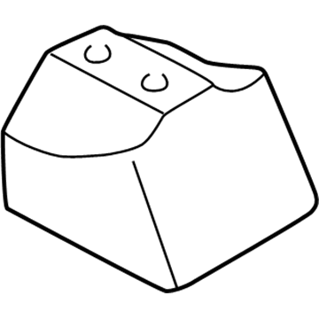 Mopar 4593286AB Shield-Engine Mount