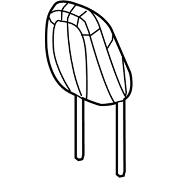 Mopar 1VL33DX9AB HEADREST-Front