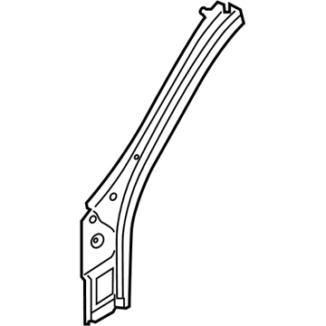 BMW 41-00-7-494-521 LEFT INTERIOR COLUMN A