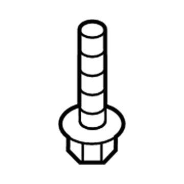 Mopar 6102208AA Bolt-HEXAGON Head