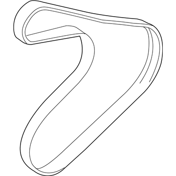 Kia 252122B720 V Belt