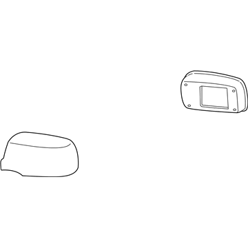 Lexus 87915-50030-A2 Cover, Outer Mirror, RH