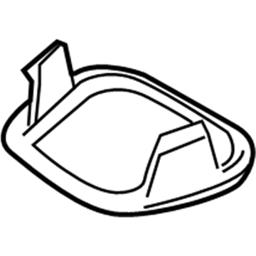 BMW 66-53-6-969-383 Gasket, Reversing Camera